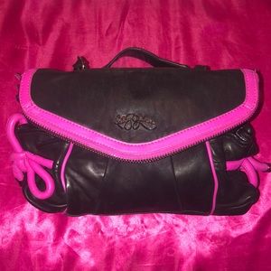 Betsey Johnson Vintage Lamb Leather Bag